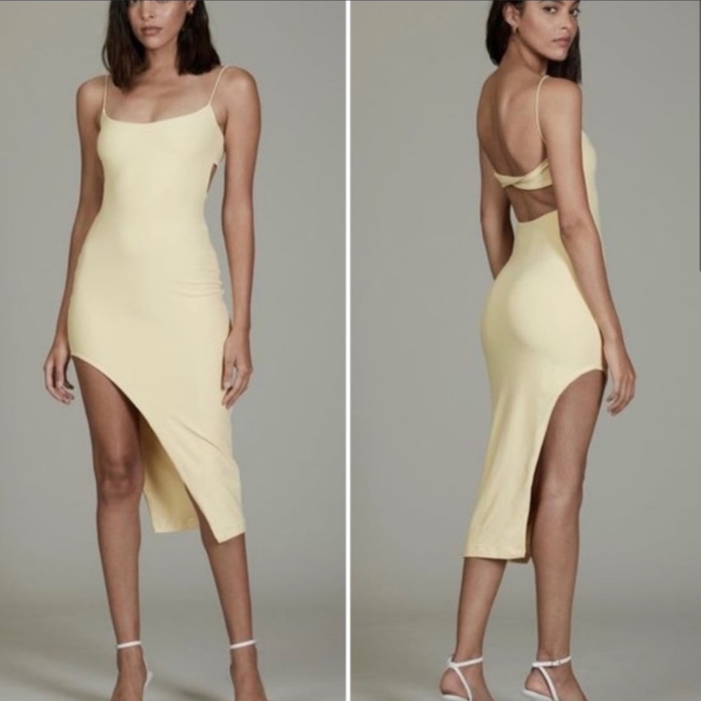 Alix nyc hirst dress in canary